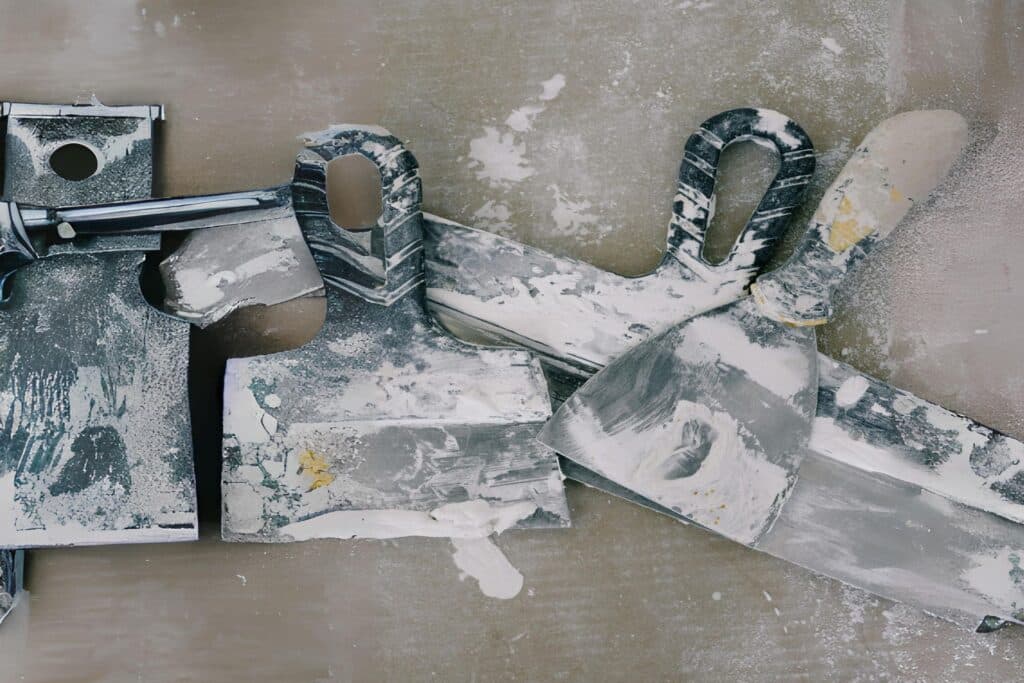 Illustratie foto voor online marketing voor stukadoors